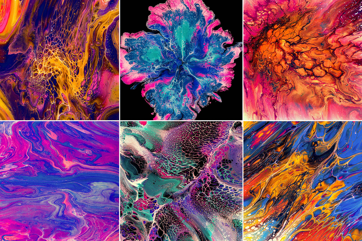 Veer: Abstract Paint Textures, a Texture Graphic by Chroma Supply (Photo 14 of 15)