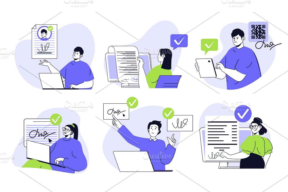120 Flat Vector Illustrations, an Illustration by alexdndz (Photo 12 of 21)