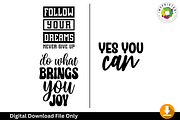 Motivational Quotes-Pack 3, an Object Graphic by Jadugar Design Studio (Thumbnail 2 of 9)