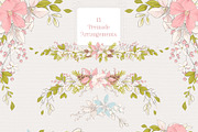 Christmas Woodland Animal Clipart, an Illustration by Pretty Little Lines (Thumbnail 9 of 12)