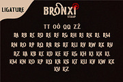 Bronxi - A Vintage Sans Serif Fonts, a Script Font by Vava Aryanto (Thumbnail 16 of 16)