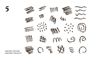 192 Crayon texture doodles, an Object Graphic by Pinkbrush (Thumbnail 6 of 10)