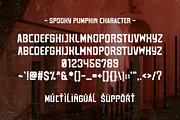 Spooky Pumpkin - Quirky Vintage Font, a Sans Serif Font by Pian45 Studio (Thumbnail 9 of 9)