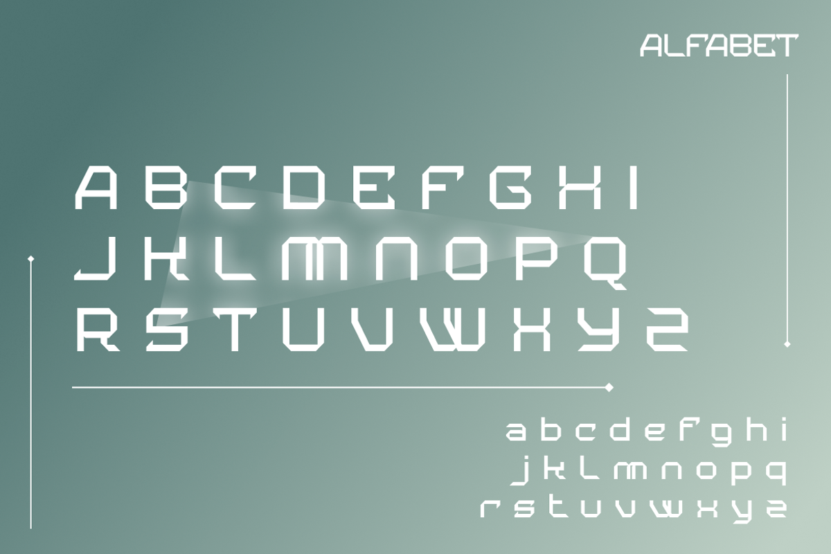 Neothopia Futuristic Display Fpnt, a Sans Serif Font by Catalystco Studio (Photo 2 of 7)