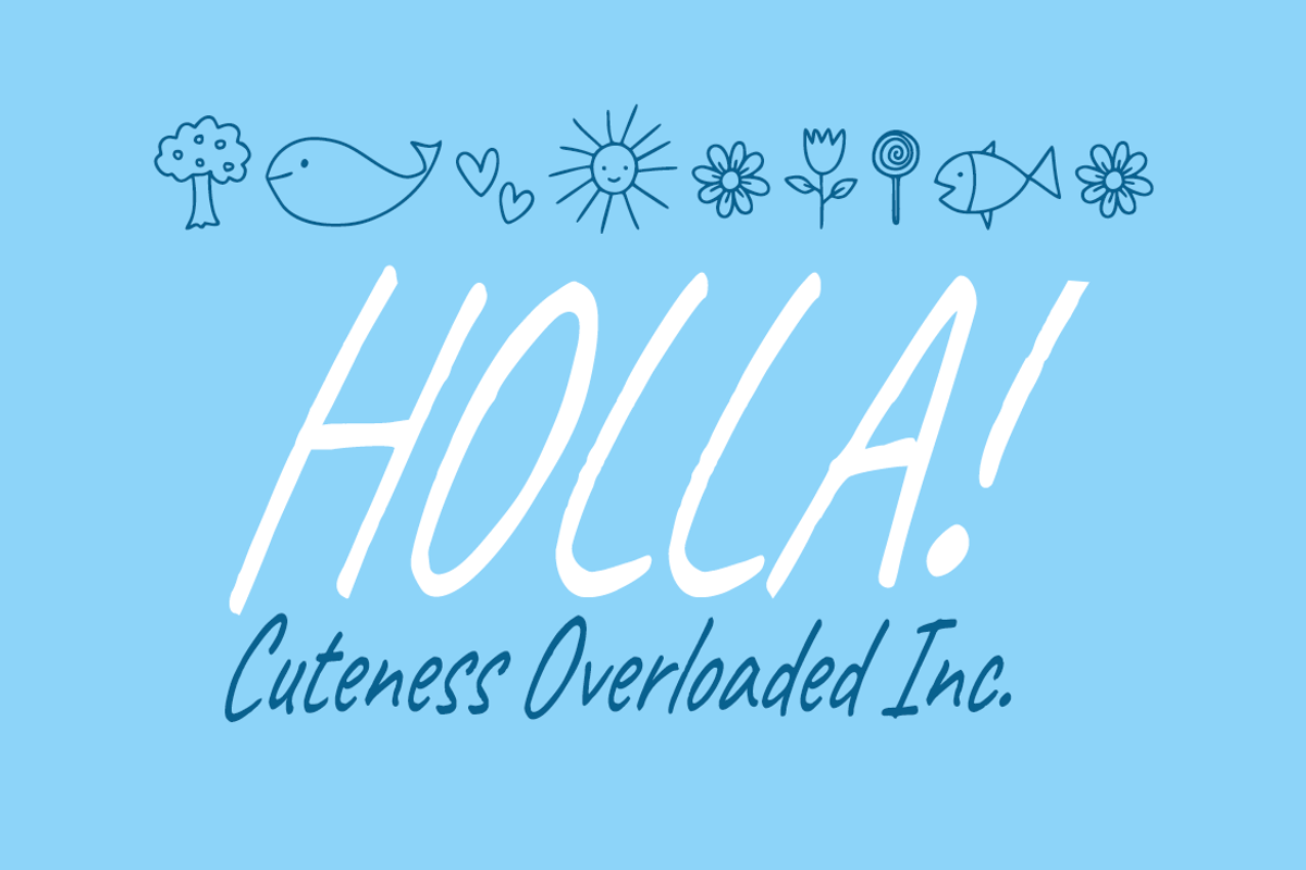 MeeMee Kids Doodles & Lettering Font, a Symbol Font by Designova® (Photo 4 of 6)
