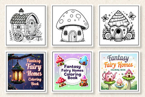 Fantasy Fairy Homes Coloring Book, an Arts & Entertainment Photo by Wow Magic