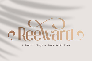 Reeward | A Elegant Sans Serif