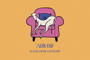 Curious Galgo - Tall Font Family, a Handwritten Font by Gau Silva Studio (Thumbnail 5 of 7)