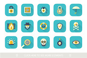 Flat Security Set, an Icon by Alex Serada (Thumbnail 3 of 5)