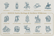 Wild South: 60 Frontier Vectors, an Object Illustration by lettett (Thumbnail 6 of 8)