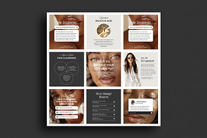 Skincare Instagram Templates