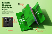 Trifold Brochure Mockup Set, an Advertising Mockup by Remnand Studio (Thumbnail 4 of 10)