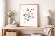 Valentine’s Day watercolor florals, a Decorative Illustration by Yuliia Lashevska (Thumbnail 3 of 11)