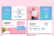 Pink Blue Powerpoint Template, a Presentation Template by SKY CREATION (Thumbnail 4 of 6)