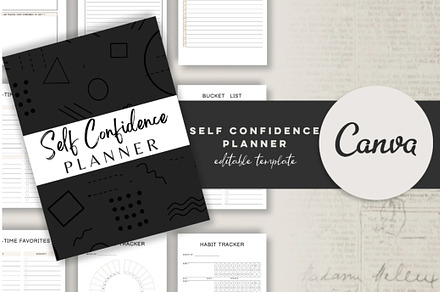 Printable Self Confidence Planner
