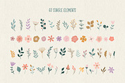 Summer Florals Collection, a Seasonal Illustration by Little Nordic Atelier (Thumbnail 2 of 11)