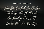 Hajime Script Font Duo Free Sans, a Script Font by Maulana Creative (Thumbnail 3 of 9)