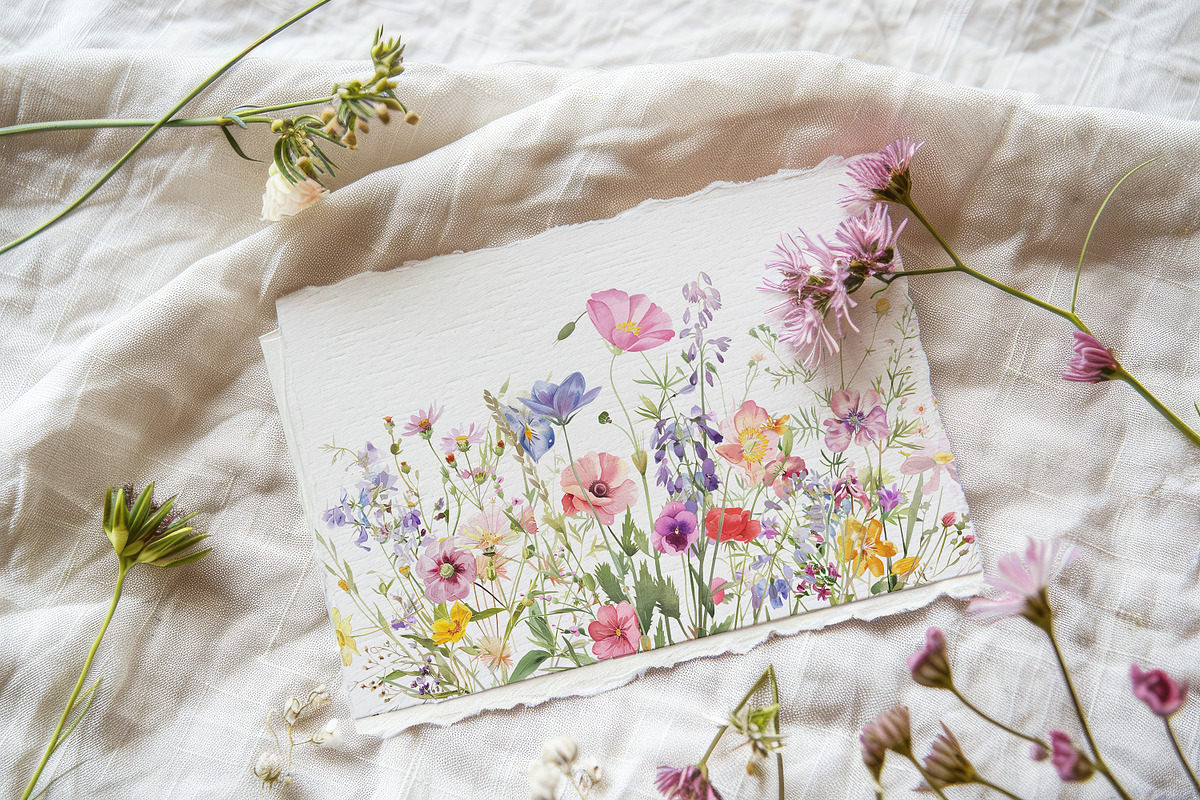 New! Wild Flowers Edition, a Seasonal Illustration by Isabelle Salem (Photo 125 of 155)