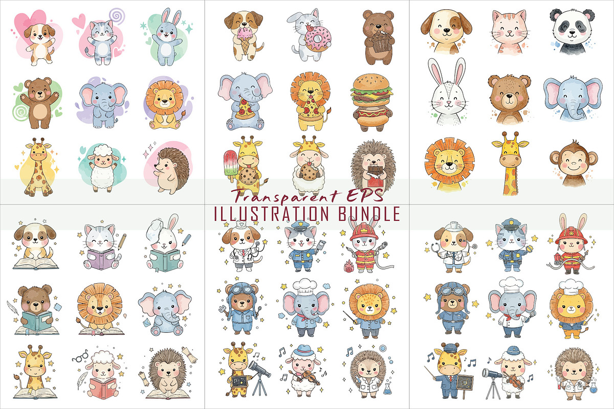 Charming animal illustrations for ki, an Animal Illustration by Sofia's Fashion (Photo 3 of 3)