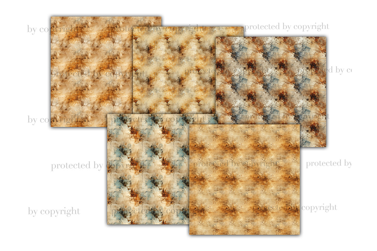 Aged Paper Textures | Old Worn Paper, a Pattern Graphic by GlamArtZhanna (Photo 3 of 3)