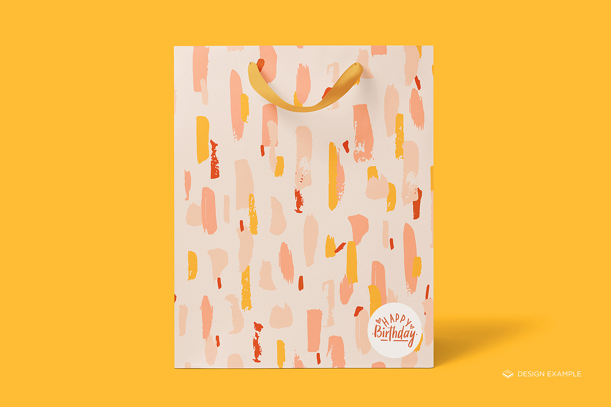 Carrier Size Gift Bag Mock-up, a Print Template by Branda Keeps (Photo 7 of 17)