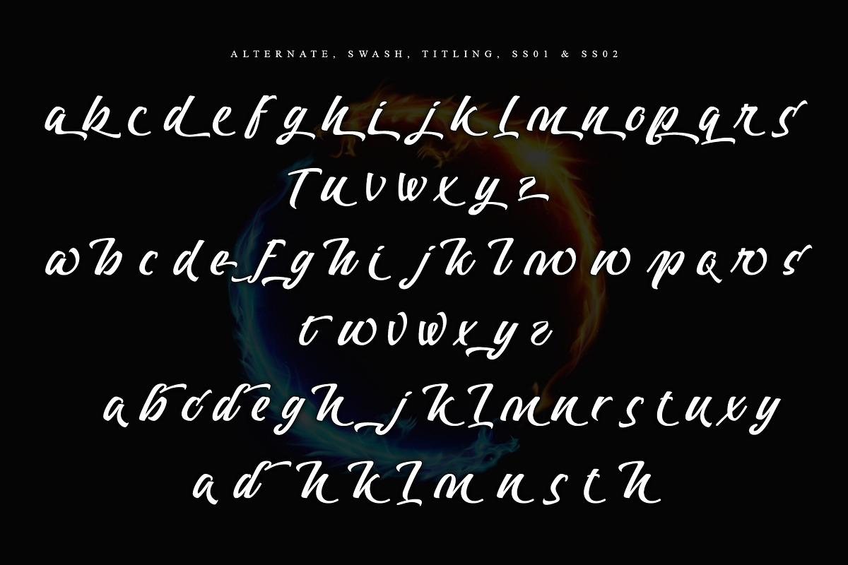 Dragon Heroes, a Script Font by Letterara (Photo 10 of 13)