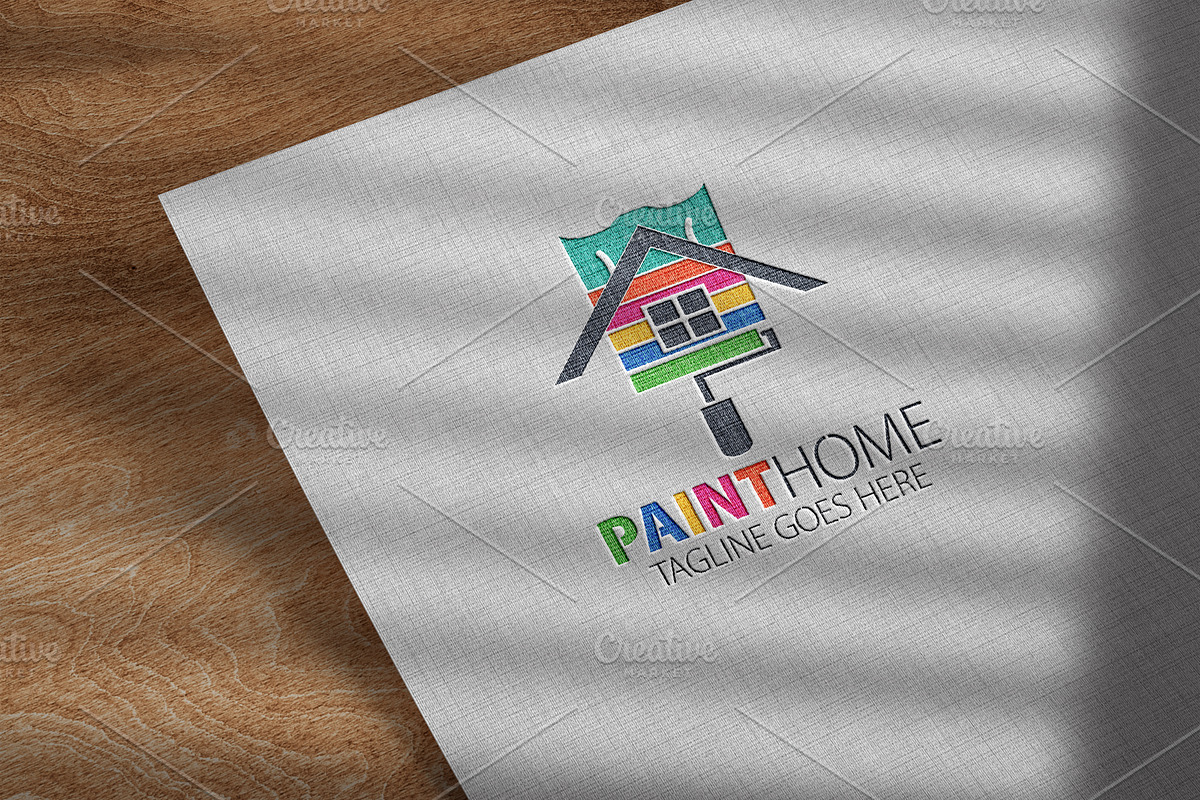 Paint Home Logo, a Branding & Logo Template by Josuf Media (Photo 4 of 4)