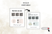 Review Us Business Sign Template, a Print Template by Digital By Nikoleta (Thumbnail 6 of 9)