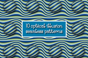 Optical Illusion Seamless Patterns