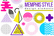 Graphic elements, Memphis style, an Outline Icon by OKart.studio (Thumbnail 3 of 6)