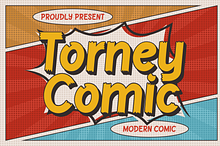 Torney Comic - A Modern Comic Font