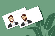 Handsome business man set, a Person Illustration by Volha Hlinskaya (Thumbnail 6 of 6)
