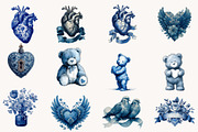 Romantic Vintage Valentine's Day, an Illustration by Designworld (Thumbnail 4 of 10)