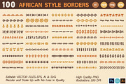 African Shapes Borders Atelier +SVG, an Object Graphic by Katrinelly (Thumbnail 6 of 11)