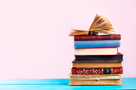 Pile of old books stock photo containing books and book, a School & Education Photo by Neirfy
