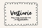 Vestiarie Handwritten Font, a Handwritten Font by Sofia Skoog (Thumbnail 1 of 12)