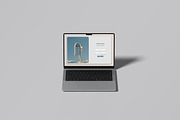 Macbook Mockup Set | 25 PSD files, a Mac Mockup by rahmatmoscae (Thumbnail 25 of 26)