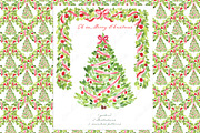 Oh So Merry Christmas Red White Bow, a Graphic by LABFcreations (Thumbnail 6 of 7)