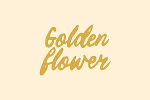 Golden Flower