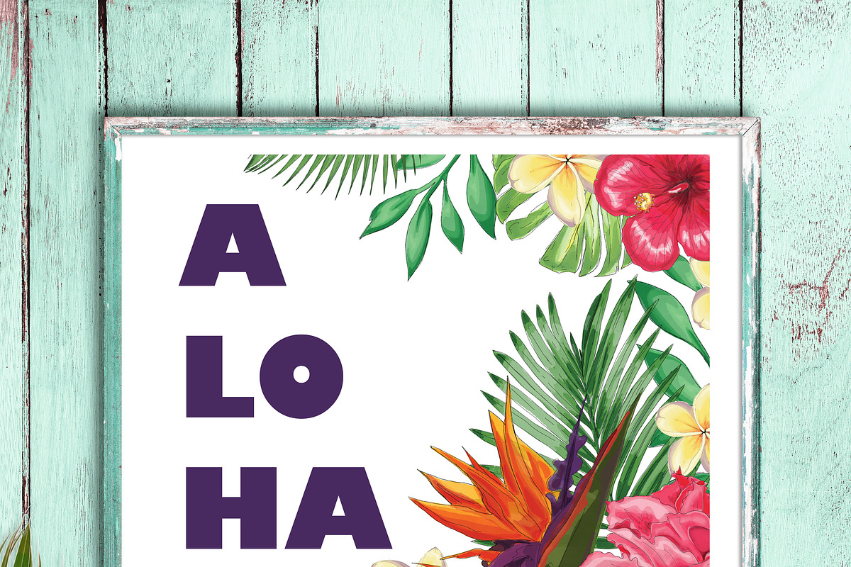 Tropical Paradise Graphic Set, an Illustration by Ink + Eye (Photo 4 of 5)