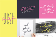 Paradise Thoughts Typeface, a Script Font by Mats-Peter Forss (Thumbnail 4 of 9)