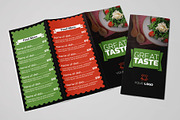 Food Menu, a Brochure Template by UNIK Agency (Thumbnail 1 of 2)