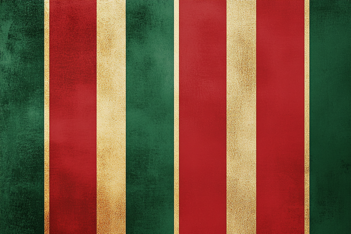 Christmas Red & Green Stripes, a Pattern Graphic by Printable Treasure (Photo 5 of 9)