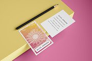 Mandala Business Card template, a Business Card Template by land art (Thumbnail 4 of 5)