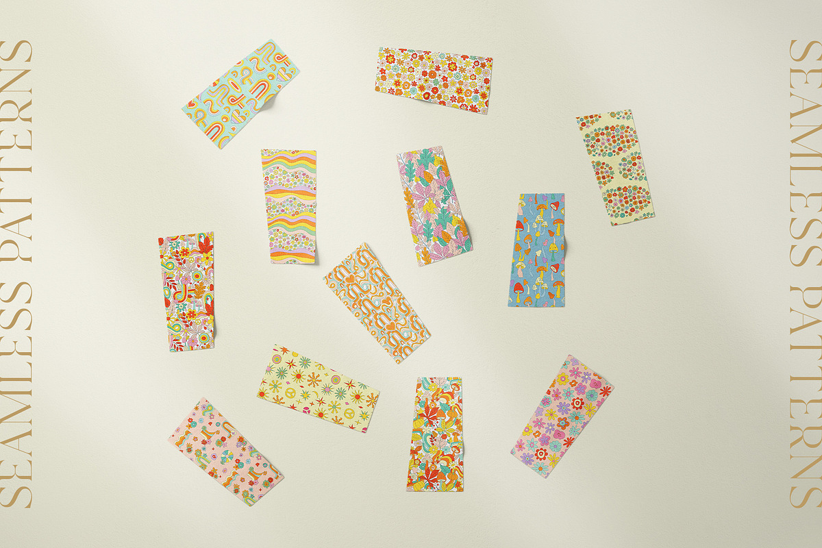 Groovy collection inspo by Retro 70s, an Object Graphic by Yamurchik (Photo 25 of 26)
