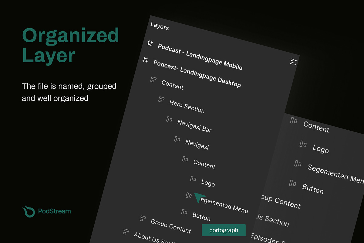 PodStream - Podcast Landing Page preview 5