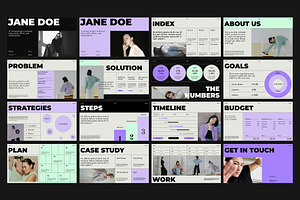 Proposal Presentation Template Canva