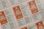 The Bunny - Our Menu, a Poster Template by Izdihaar_Studio (Thumbnail 2 of 3)