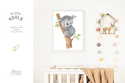KOALA clipart. Watercolor, an Animal Illustration by OlliArtDesign (Thumbnail 3 of 5)