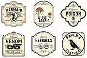 Halloween Potion Label Sublimation, an Illustration by OK Design (Thumbnail 3 of 5)